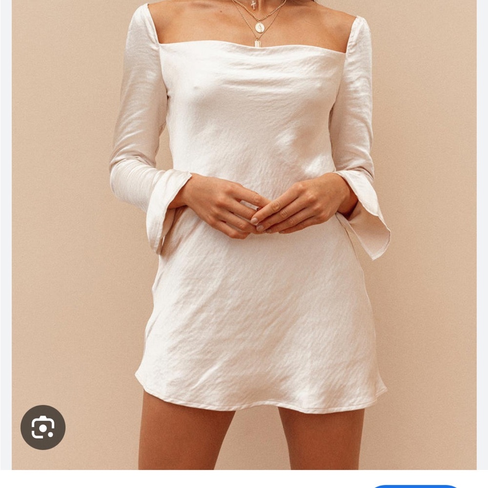Princess Polly Champagne Dress